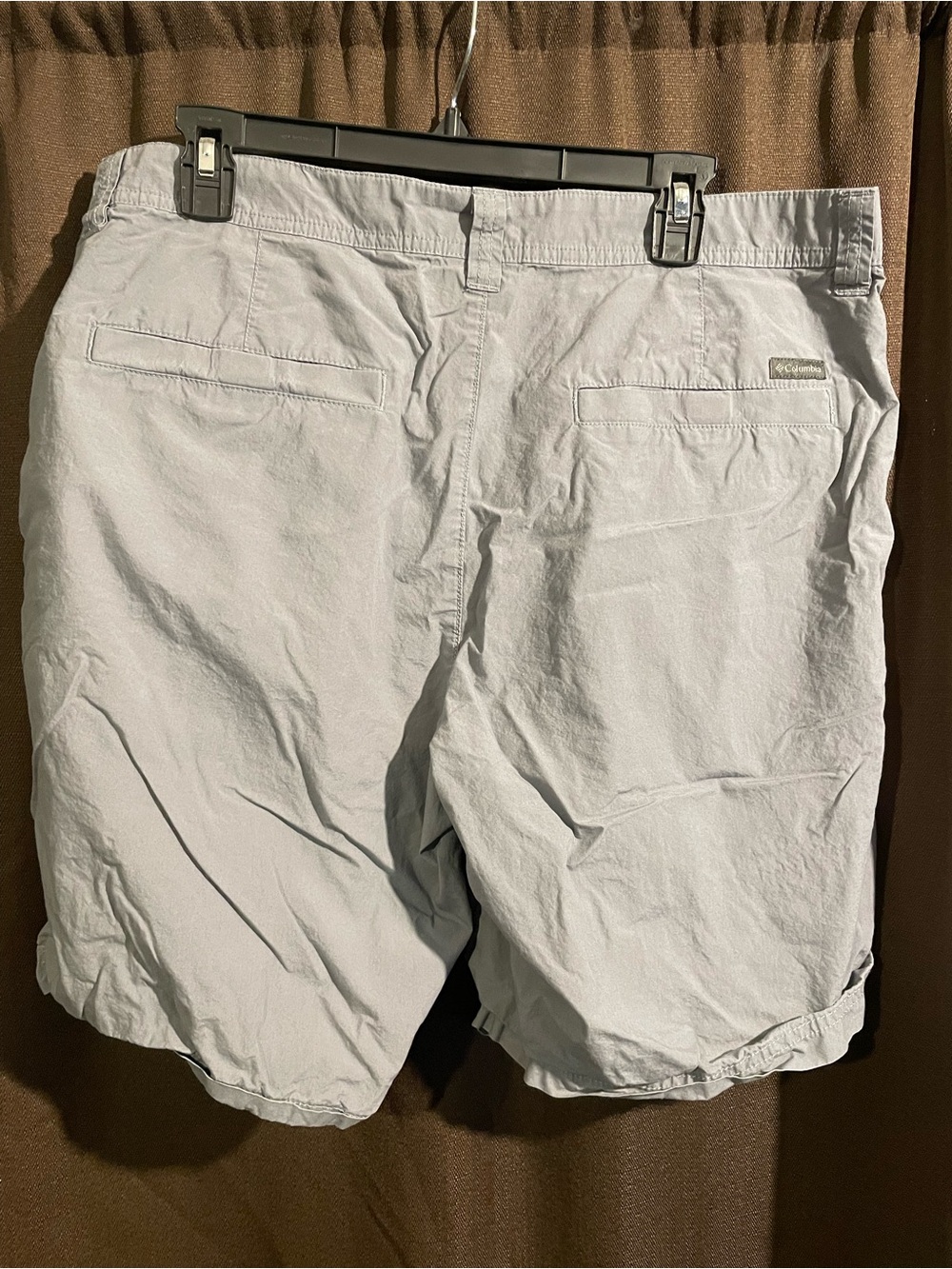Columbia men’s light grey shorts size 36 - Picture 2 of 3